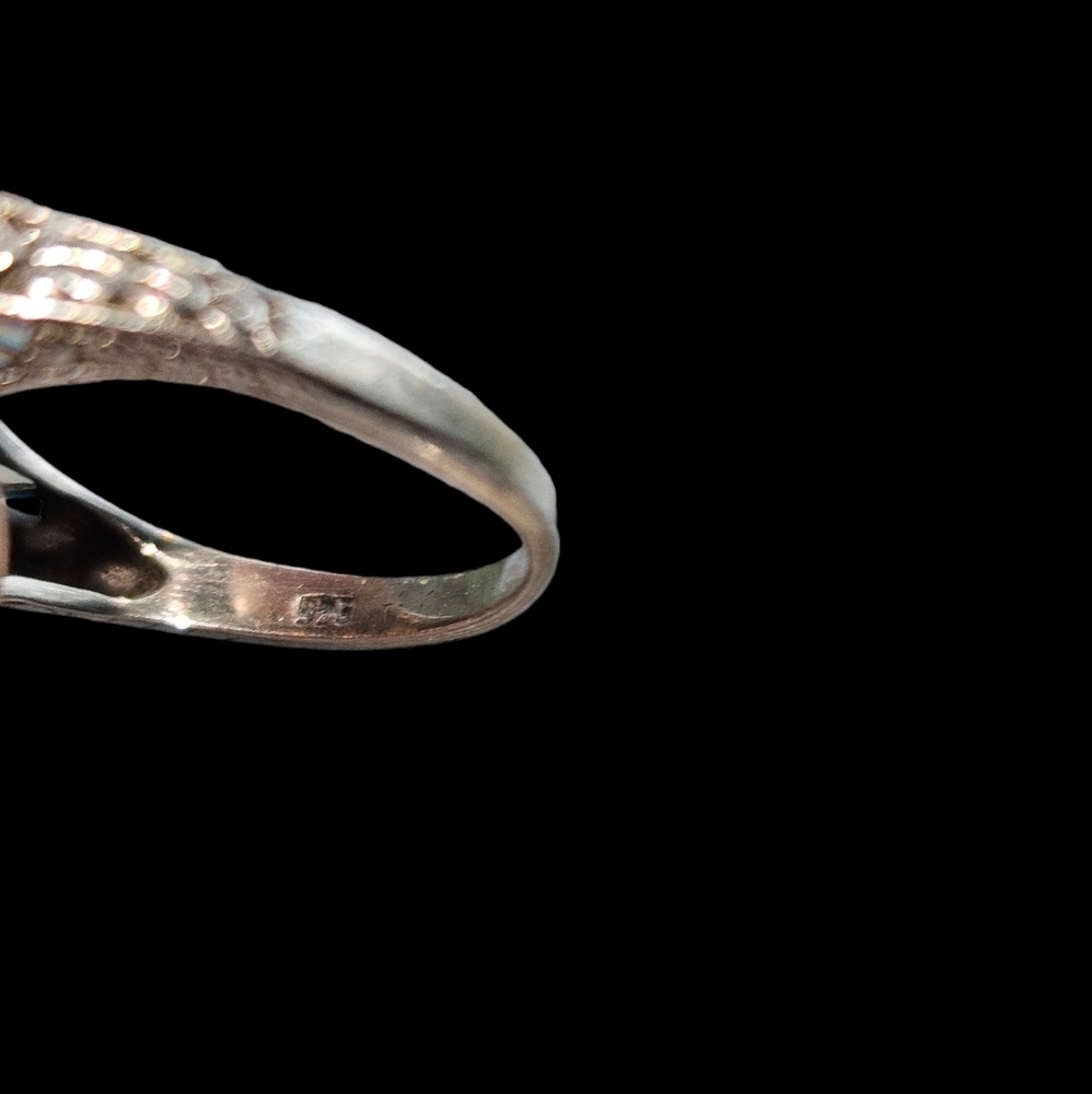 925 Sterling Silver with Citrine Setting - Picture 3 of 8